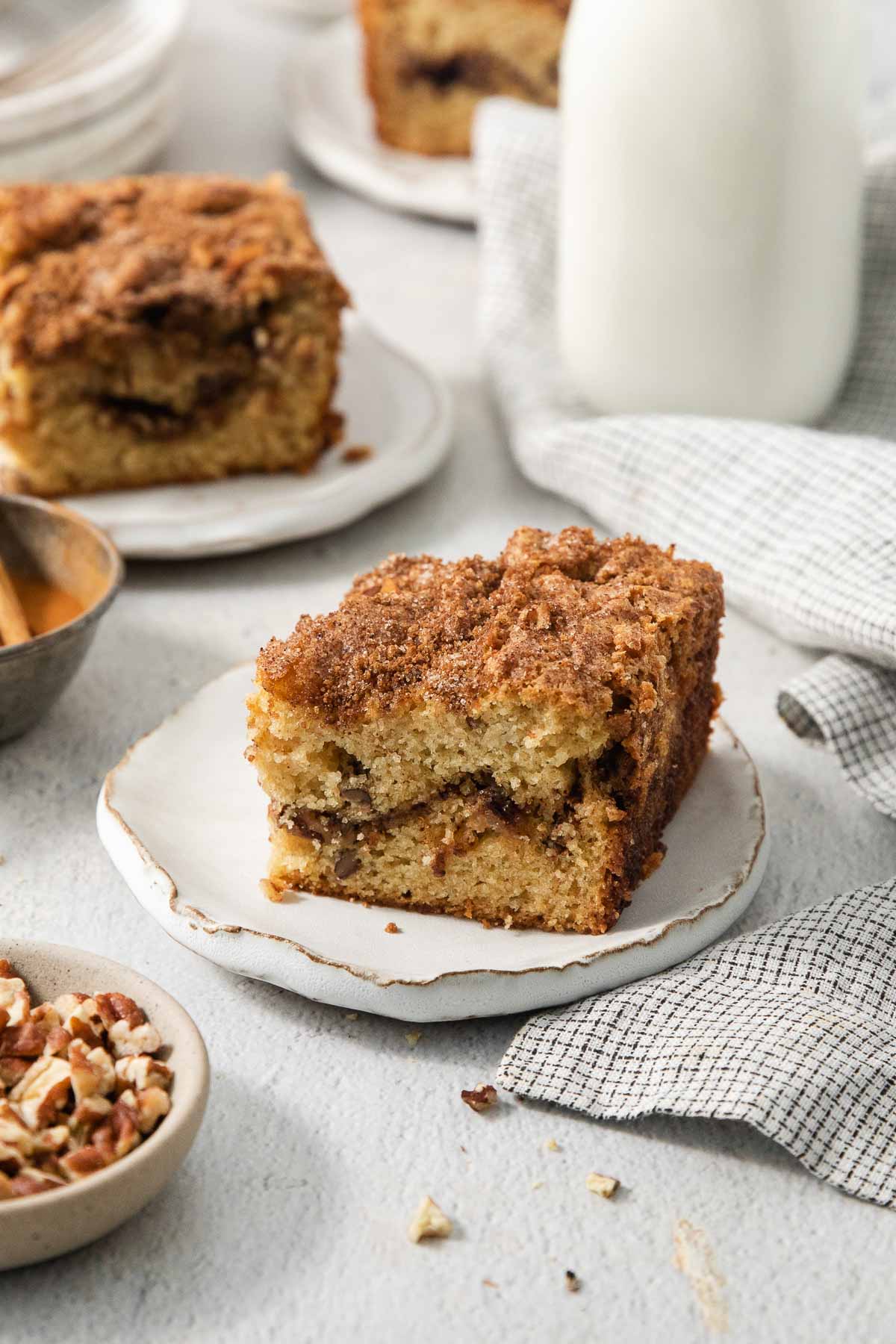 Gluten-free coffee cake